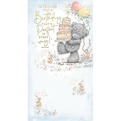 Carrying Cake Me to You Bear Birthday Card £2.19